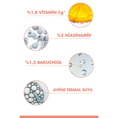 Avene Vitamin Activ Cg C Vitamini ve Niasinamid Antioksidan Etkili Serum 30 ml - 5