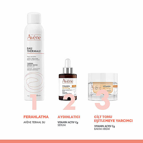 Avene Vitamin Activ Cg C Vitamini ve Niasinamid Antioksidan Etkili Serum 30 ml - 3