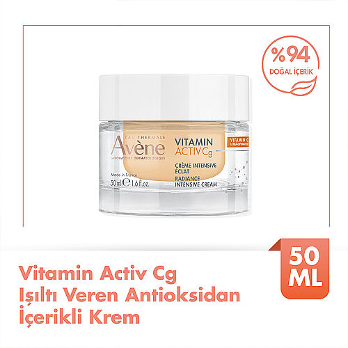 Avene Vitamin Activ Cg C Vitamini ve Niasinamid Antioksidan Etkili Yüz Bakım Kremi 50 ml - Avene (1)