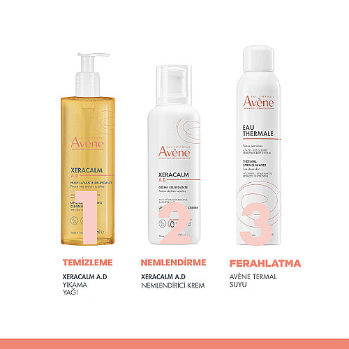 Avene XeraCalm A.D Hassas Ciltler için Yıkama Yağı 400 ml - 7
