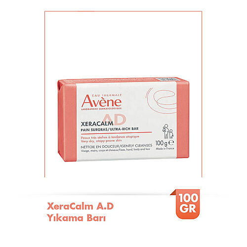Avene XeraCalm A.D Hassas Ciltler için Yıkama Sabunu 100 gr - Avene (1)