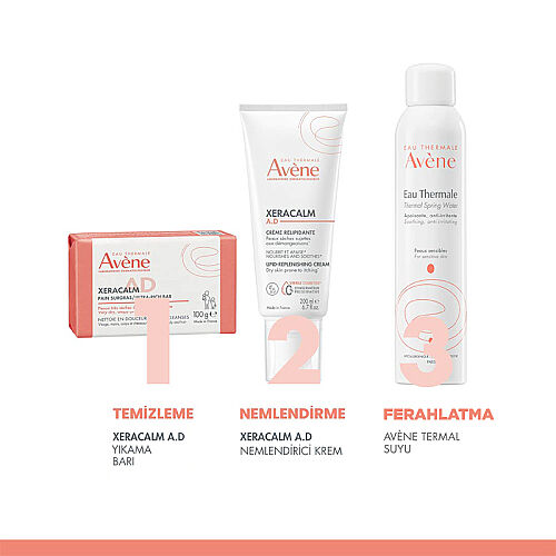 Avene XeraCalm A.D Hassas Ciltler için Yıkama Sabunu 100 gr - 6