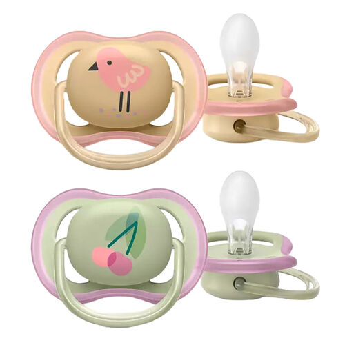 Avent Ultra Air Emzik 0-6 Ay 2'li - Pembe - Diğer