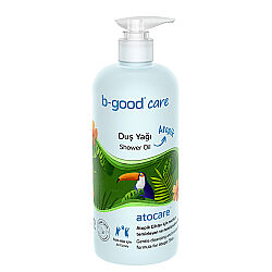 b-good b-baby Bebek ve Çocuk Duş Yağı Atopik Ciltler 500 ml - 1