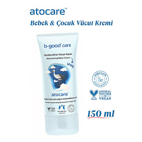 b-good b-baby Bebek ve Çocuk Vücut Kremi Atopik Ciltler 150 ml - 3
