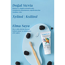 b-good b-dental 0-3 Yaş Bebek Diş Macunu Florürsüz Böğürtlen 50 ml - 4