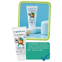 b-good b-dental 0-3 Yaş Bebek Diş Macunu Florürsüz Böğürtlen 50 ml - 5