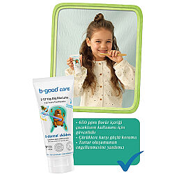 b-good b-dental 7-12 Yaş Çocuk Diş Macunu Florürlü Ananas 50 ml - 5