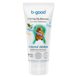 b-good b-dental 7-12 Yaş Çocuk Diş Macunu Florürlü Ananas 50 ml (Promosyon Ürünü) - 1