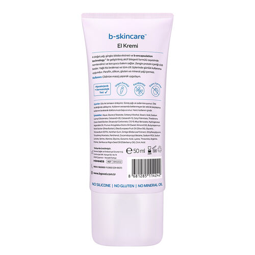 b-good b-skincare Doğal İçerikli El Kremi 50 ml - B-good care (1)