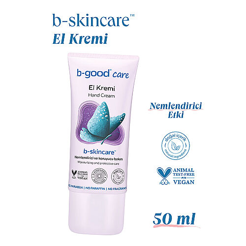 b-good b-skincare Doğal İçerikli El Kremi 50 ml - 3