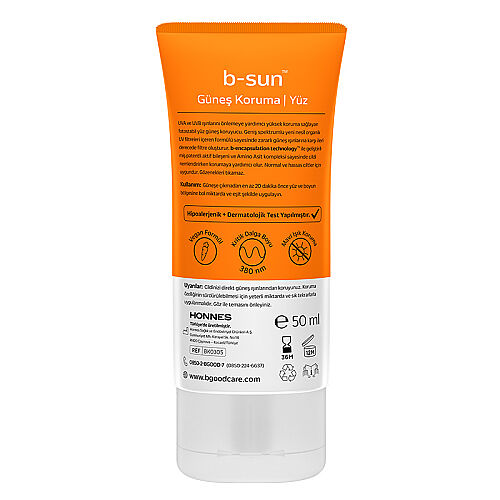 b-good b-sun SPF 30 Yüz Güneş Koruma 50 ml - B-good care (1)