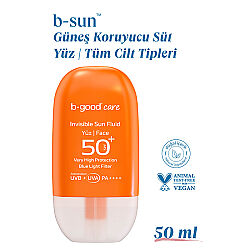 b-good b-sun Spf 50 Invisible Güneş Sütü 50 ml - 3