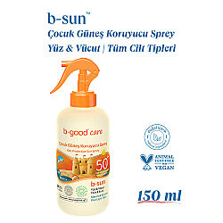 b-good b-sun Spf50+ Çocuk Koruyucu Güneş Spreyi 150 ml - 3