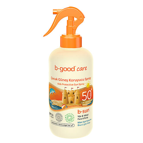 b-good b-sun Spf50+ Çocuk Koruyucu Güneş Spreyi 150 ml - B-good care