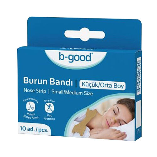 B-Good Burun Bandı Küçük - Orta Boy 10 Adet - b-good