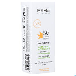 Babe Super Fluid Sunscreen Mattifying SPF50 50 ml (Promosyon Ürünü) - 2