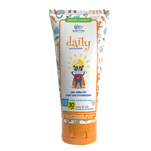 Babyton Bebek ve Çocuklar İçin Günlük Güneş Koruyucu Krem SPF30+ 50 ml - 1