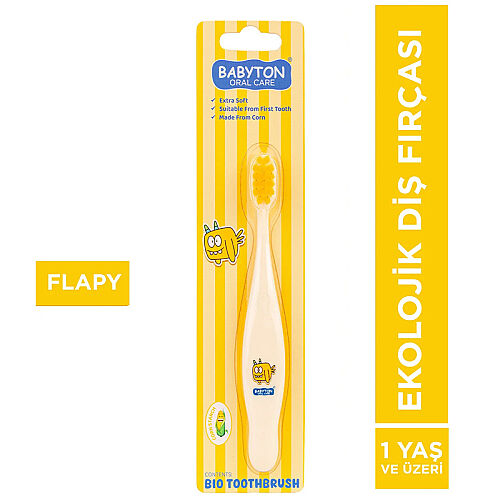 Babyton Ekolojik Diş Fırçası - Flappy - Babyton (1)