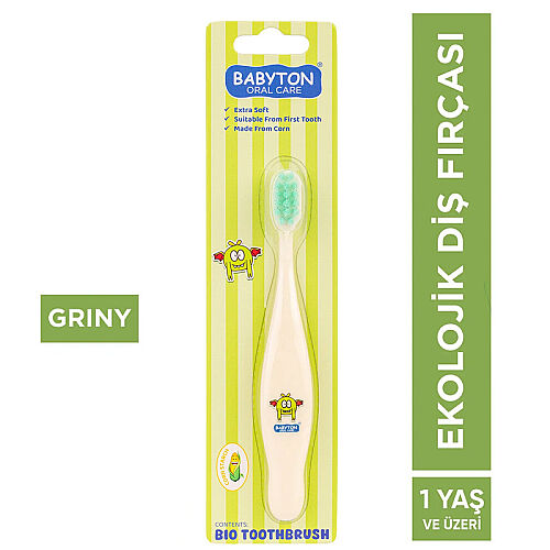 Babyton Ekolojik Diş Fırçası - Griny - Babyton (1)