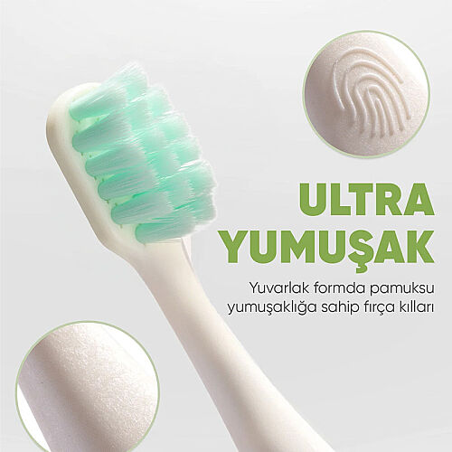 Babyton Ekolojik Diş Fırçası - Griny - 3