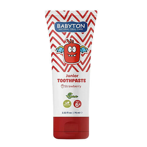 Babyton Junior Toothpaste +6Yaş Çilekli Diş Macunu 75 ml - Babyton