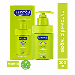 Babyton Kids Toothpaste Fluoride Free Diş Macunu 200 ml - 2