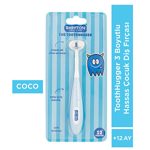 Babyton Toothhugger 3 Boyutlu Çocuk Diş Fırçası - Coco - Babyton (1)