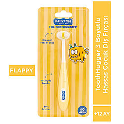 Babyton Toothhugger 3 Boyutlu Çocuk Diş Fırçası - Flappy - 2