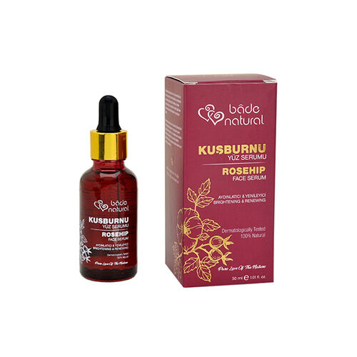 Bade Natural Doğal Kuşburnu Yüz Serumu 30 ml - Bade Natural