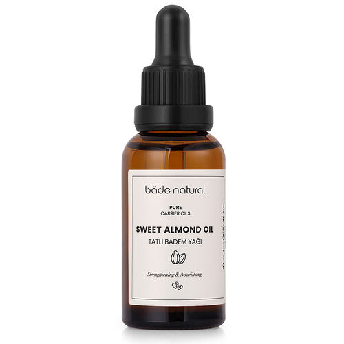 Bade Natural Soğuk Sıkım Badem Yağı 30 ml - Bade Natural