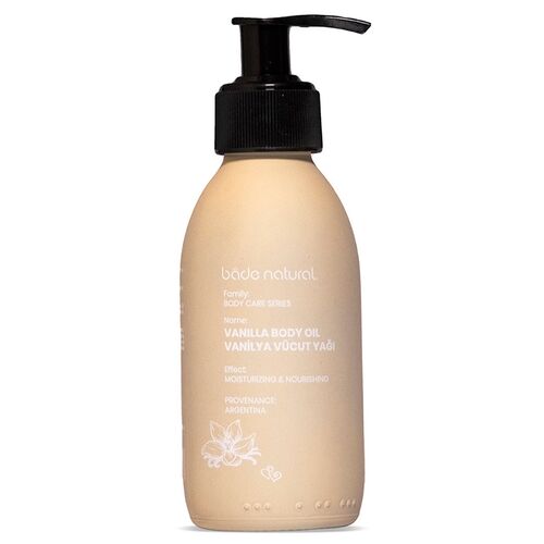 Bade Natural Vanilya Vücut Yağı 150 ml - Bade Natural