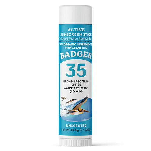 Badger Clear Zinc Kokusuz Güneş Kremi Stick SPF 35 18.4gr - 1