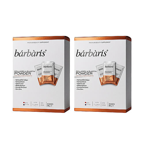 Barbaris Kolajen Elastin Powder 30x2 Saşe - Shaker Hediyeli - Barbaris
