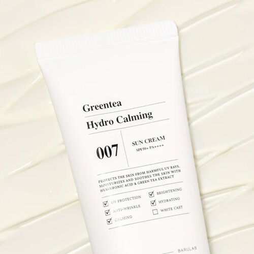 Barulab - GreenTea Hyrdo Calming Sun Cream Nemlendirici Kimyasal Filtreli Güneş Kremi 60 ml - 2