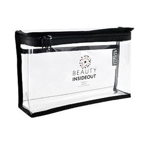 Beauty Insideout Cepli Şeffaf Makyaj Çantası - 1