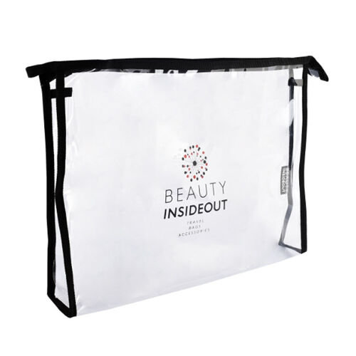 Beauty Insideout Şeffaf Güzellik ve Makyaj Çantası - Büyük Boy - 1