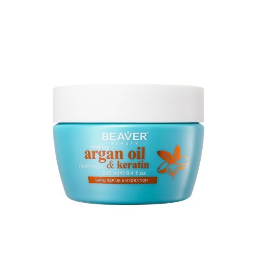 Beaver Argan Oil and Keratin Hair Mask 250 ml - 1