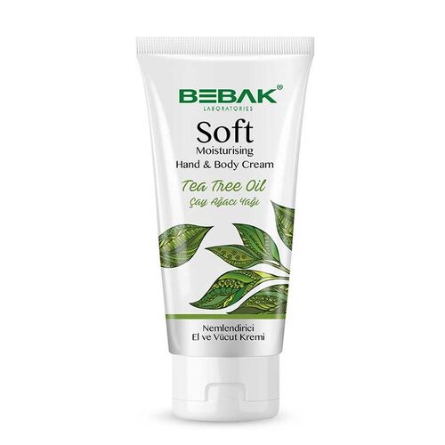 Bebak Çay Ağacı Yağı Nemlendirici El ve Vücut Kremi 75 ml - Bebak