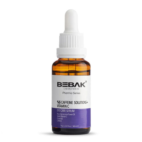 Bebak Pharma Kafein ve C vitamini İçeren Göz Çevresi Serumu 30 ml - Bebak