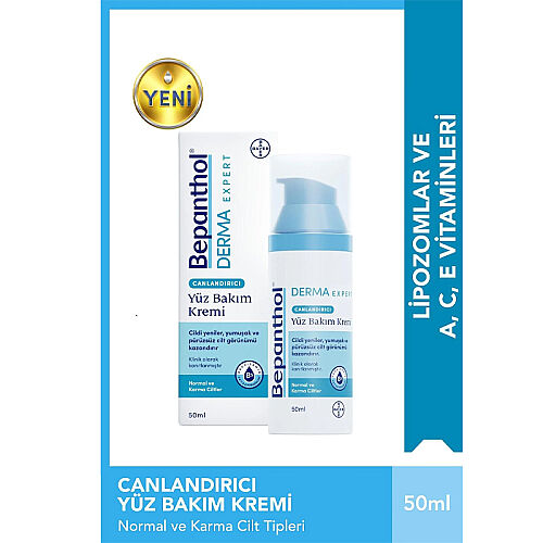 Bepanthol Derma Expert Canlandırıcı Yüz Bakım Kremi 50 ml - Bepanthol (1)