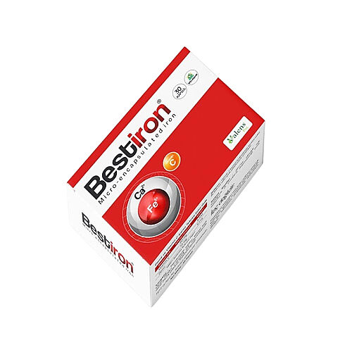 Bestiron Demir ve Vitamin C İçeren Takviye Edici Gıda 30 Kapsül - Valens
