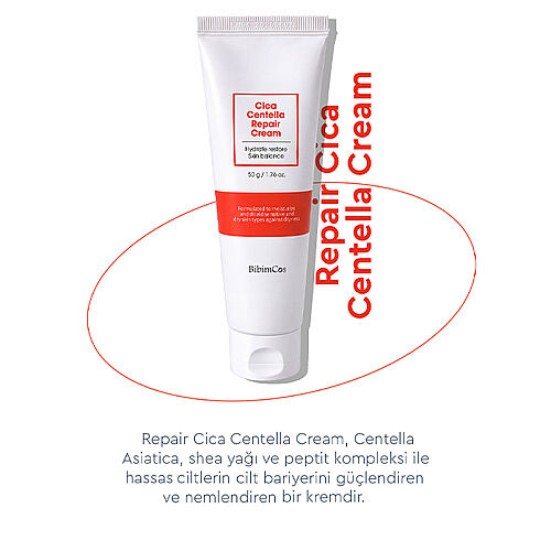 Bibimcos Cica Centella Repair Cream 50 gr - 5