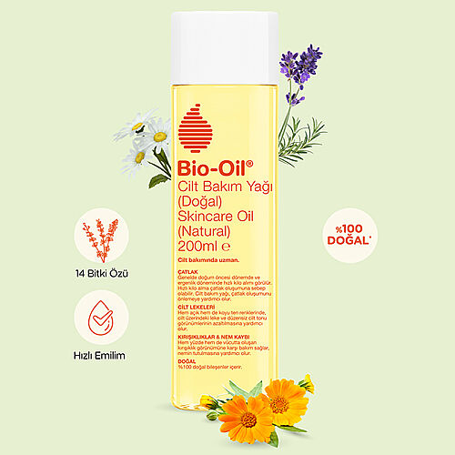 Bio Oil Natural Cilt Bakım Yağı 200 ml - 5