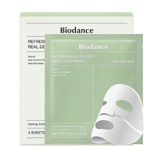 Biodance Refreshing Sea Kelp Real Deep Mask 4 Adet - Biodance