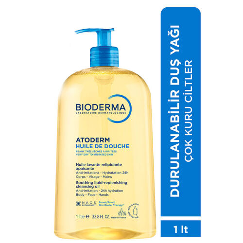 Bioderma Atoderm 24h Huile De Douche 1lt - Bioderma (1)