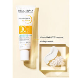 Bioderma Photoderm AKN MAT SPF 30 Güneş Koruyucu 40 ml (Promosyon Ürünü) - 3