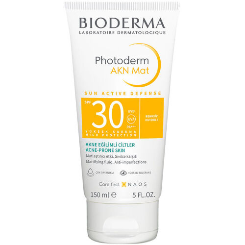 Bioderma Photoderm AKN Mat Spf30+ Güneş Koruyucu Krem 150 ml (Promosyon Ürünü) - 1