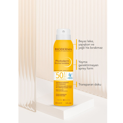Bioderma Photoderm Brume Invisible Mist SPF 50+ 150 ml - 4
