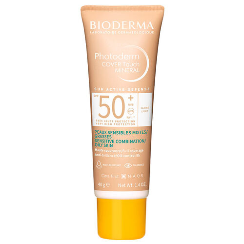 Bioderma Photoderm Cover Touch Mineral SPF 50 40 gr - Light (Promosyon Ürünü)